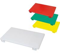 TAGLIERE CON FERMI BIANCO IN POLIETILENE cm. 60x40x2