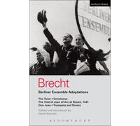 Bertolt Brecht Berliner Ensemble Adaptations (Tascabile) World Classics
