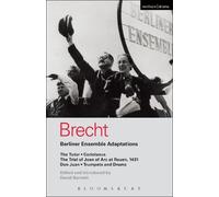 Bertolt Brecht Berliner Ensemble Adaptations (Tascabile) World Classics