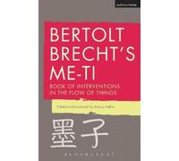 Bertolt Brecht Bertolt Brecht's Me-ti (Tascabile)