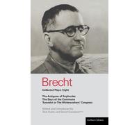 Bertolt Brecht Brecht Plays 8 (Tascabile) World Classics