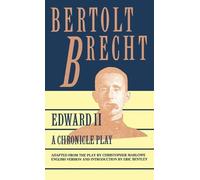 Bertolt Brecht Christopher Marlowe Edward II (Tascabile)