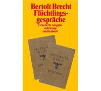 Bertolt Brecht Fluchtlingsgesprache (Tascabile)