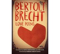 Bertolt Brecht Love Poems (Copertina rigida)