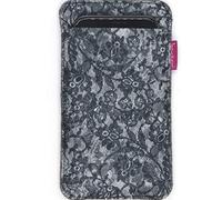 Bertoni - Custodia in feltro compatibile con iPhone 14/14 Pro/13/13 Pro/12 Pro/12/11/X/XR/XS, Galaxy S23/S22/S21/S20/S10/S9/S8/A40, P30, P20, colore: Grigio