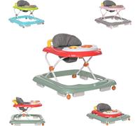 Lorelli Girello per bambini dai 6 mesi in su con ruote My Buggy, bambini che imparano i primi passi, regolazione dell'altezza del sedile, sicurezza e stabilità, tessuto rimovibile per una facile