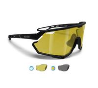Bertoni Occhiali Sportivi Ciclismo MTB Running per Uomo Donna in TR90 Fotocromatici Polarizzati UV mod. ALPHA
