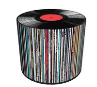 Bertoni Pouf Feltro 40 x 40 cm Stabile Rotondo Copertura Removibile Lavabile Vinyl