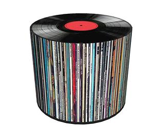 Bertoni Pouf Feltro 40 x 40 cm Stabile Rotondo Copertura Removibile Lavabile Vinyl