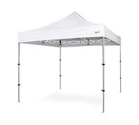 BERTONI TENDE | MARKET COMPACT, Gazebo 3x3 Pieghevole da Esterno Resistente e Impermeabile, Montaggio Automatico, Colore Bianco