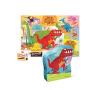 Bertoy 384072-9 - Puzzle a forma di dinosauro, 36 pezzi