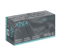 BERTOZZI Srl GUANTO MONOUSO IN NITRILE SENZA POLVERE AJSIA LINEAR BLU VIOLACEO SMALL 100 PEZZI