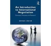 Bertram I. Spector An Introduction to International Negotiation (Tascabile)