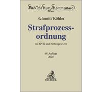 Bertram Schmitt Strafprozessordnung: Gerichtsverfassungsgeset (Copertina rigida)