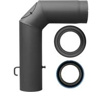 Bertrams Set tubi da fumo Bertrams (set curvato ad angolo) 600 x 450 senotherm® UHT-HYDRO grigio fuso