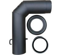 Bertrams Set tubi da fumo Bertrams (set curvato ad angolo) 600 x 450 senotherm® UHT-HYDRO nero