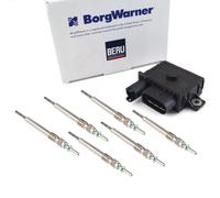 BERU Centralina + 6x Candelette BERU Set Per BMW 3 5 7 X5 X6 3.0