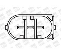 BERU ZS077 Bobina d'accensione per MERCEDES-BENZ