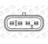 BERU ZS354 Bobina d'accensione per DACIA,LADA,MAZDA,NISSAN,RENAULT