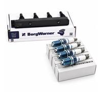 Beru Zündspule ZSE185 Set 4 Candele per Opel Adam Astra Cascada Corsa Insignia