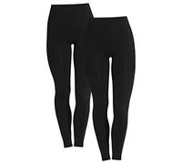 Berydale Leggings a vita alta, Donna, Nero (confezione da 2), S