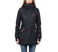 Berydale Parka da donna impermeabile e antivento, Donna, Nero, L