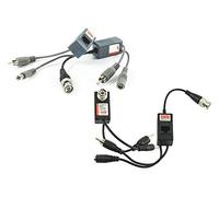 BES 18010 Coppia Trasmettitori Video Audio Balun Alimentazione Porta Lan