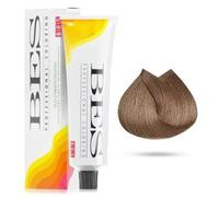Bes Professional Coloring Tinta Capelli 100ml, Crema Colorante Permanente con Estratti Vegetali, Copertura Capelli Bianchi e Riflessi COLORE 78 BIONDO SABBIA
