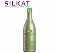 BES S1 Silkat Sebo Equilibrante Shampoo Cura per Capelli Grassi 1000 ml