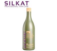 Bes Silkat Repair R3 Crema Trattamento Ricostruttivo per Capelli Secchi 1000 ML