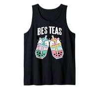 Bes Teas Gioco di Parole Bubble Tea Kawaii Canotta