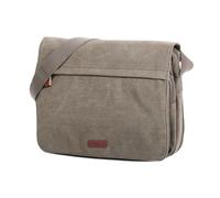 Besace Katana - Tela rivestita in pelle 6565, A4, beige, taglia unica, Contemporaneo