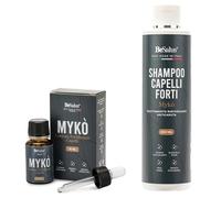 BeSalus Shampoo Anticaduta Rinforzante 250 ml + Lozione Capelli 15 ml • Trattamento Fortificante e Rivitalizzante con Soia, Ginkgo, Propoli, Grano e Betaina • Per Capelli Fini, Fragili e Deboli