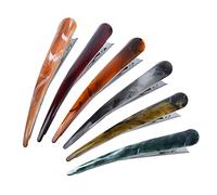 besbomig 6 Pezzi Fermagli per Capelli a Coccodrillo Mollette per Capelli Anatra Becco Clip per le Donne Ragazze - Forcine per Capelli Eleganti Resistente Antiscivolo 13×3cm