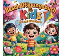 Beschäftigungsbuch für Kids: Mal und Rätselbuch