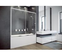 Besco Duo Slide parete vasca 170 cm 1 anta cromo lucida/vetro trasparente DDS-II-170