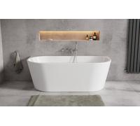 Besco Vica New vasca da bagno freestanding 149x80 cm ovale bianco #WAS-150VNBO