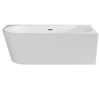Besco Zoya vasca da bagno a parete 170x80 cm bianco #WAS-170-ZP