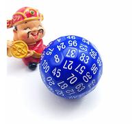 Bescon Polyhedral D100 Dadi - 100 lati cubo, Game Die di colore blu