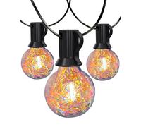 BESCOST Luci da Esterno Giardino 7.5M con12+1 Lampadine,Catena Luminosa Esterno IP44 Impermeabile,Luci Led da Esterno per Gazebo Balcone Terrazza Patio Pergola Matrimonio Natale