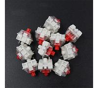 BesDirect 100pcs Switch Keyboard, Ergonomico Design Gaming Race Keyboard Switch, sostituzione interruttori chiave per CIY Sockets SMD 3pin sottili perni compatibili con MX switch (Rosso)