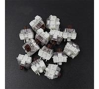 BesDirect 100pcs Switch Keyboard, Ergonomico Design Gaming Race Keyboard Switch, sostituzione interruttori chiave per CIY Sockets SMD 3pin sottili perni compatibili con MX switch (Marrone)