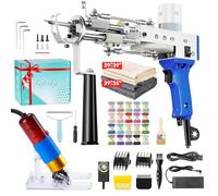 BESGEER rug Tufting Gun Set with Trimmer, Tufting Machine Cut And Loop Starter Kit, Kit di rifinitura per tappeti con Pistola per trapuntatura per tappeti, Pistola per tappeti per Taglio ad Anello