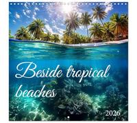 Beside tropical beaches (Wall Calendar 2026 12" x 24" / 30 x 60 cm (open)) CALVENDO 12 Month Wall Calendar