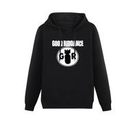 Besiege Good Riddance Hoodies Pullover Hoody Black Sweatershirt L
