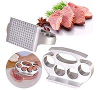 BESLIME Martello Batticarne per Bistecca Batticarne per Carne a Mano, Martello per Carne, per Cucina Pollo, Manzo, Maiale, Dadi