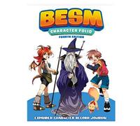 Besm Anime e Manga Adventures Gioco di ruolo 4a edizione Folio dei personaggi