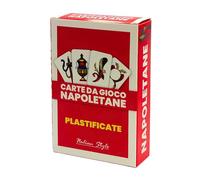 beSMART Carte da Gioco Napoletane Plastificate - Italian Style | Mazzo da 40 Carte Tradizionali | Alta Qualità, Resistenti e Lavabili | Perfette per Scopa, Briscola, Tresette e altri giochi italiani