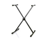 Bespeco BAS25 - Supporto singolo per tastiera, portata 40 kg, colore: nero