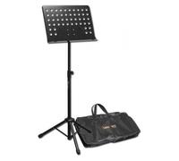 Bespeco SH200B Leggio Musicale, Spartiti in metallo con borsa